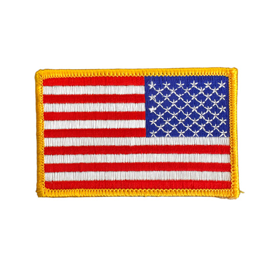 Right Facing American Flag Patch