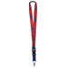 Buffalo Bills Blocked Logo Lanyard w/ Detachable Buckle