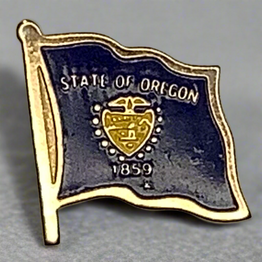 Oregon Flag Lapel Pin 2025