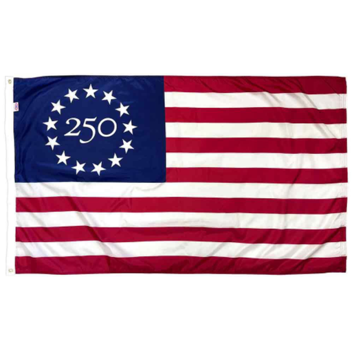 America 250 Betsy Ross Printed Nylon Flag