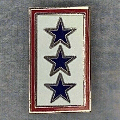 Blue Stars Three Family Members In Service Lapel Pin 2025