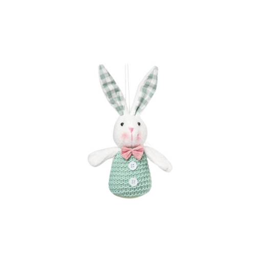 Mini Green Sweet Bunny Plush Ornament