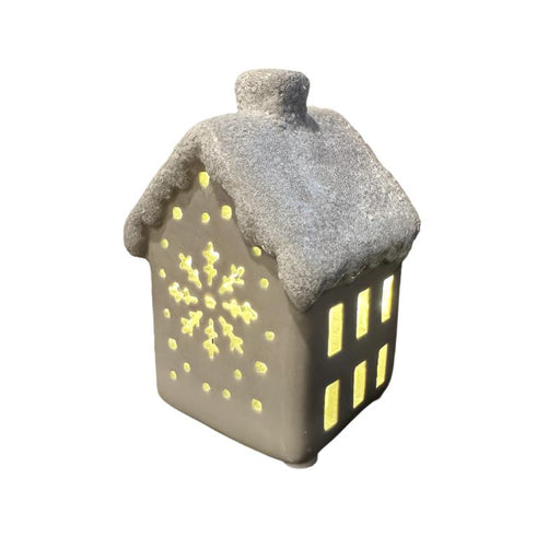 Snowflake LED White Glitter House Décor