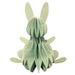 Large Light Teal Bunny Honeycomb Paper Decor