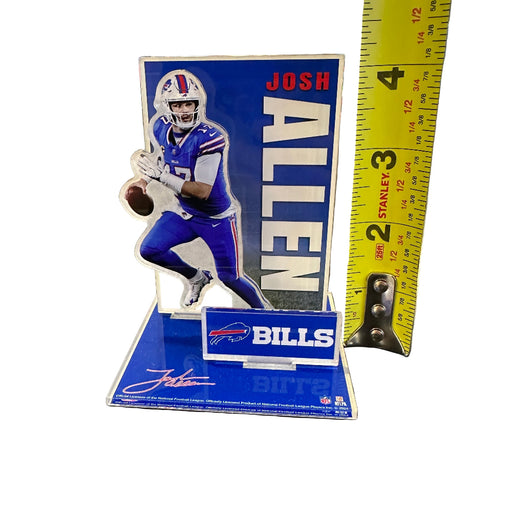 Buffalo Bills Josh Allen Small Acrylic Stand Up Set