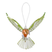 Ruby Throated Hummingbird Acrylic Ornament