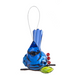 Elegant Berry Blue Jay Acrylic Ornament