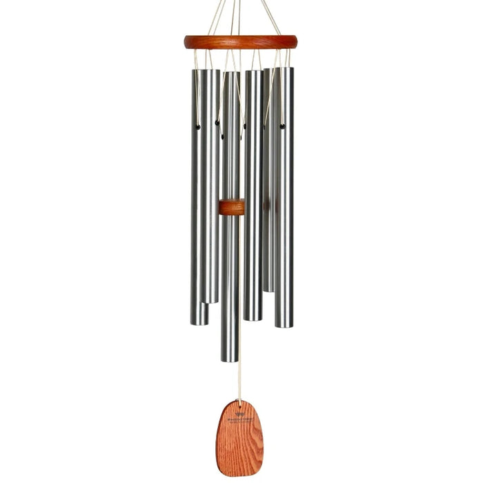 Amazing Grace Medium Silver Wind Chime