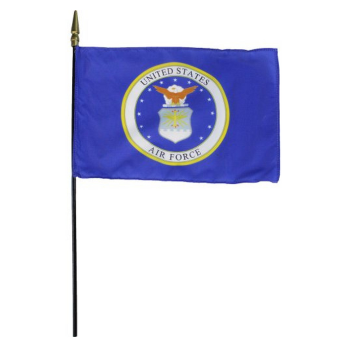 8x12" US Air Force Stick Flag