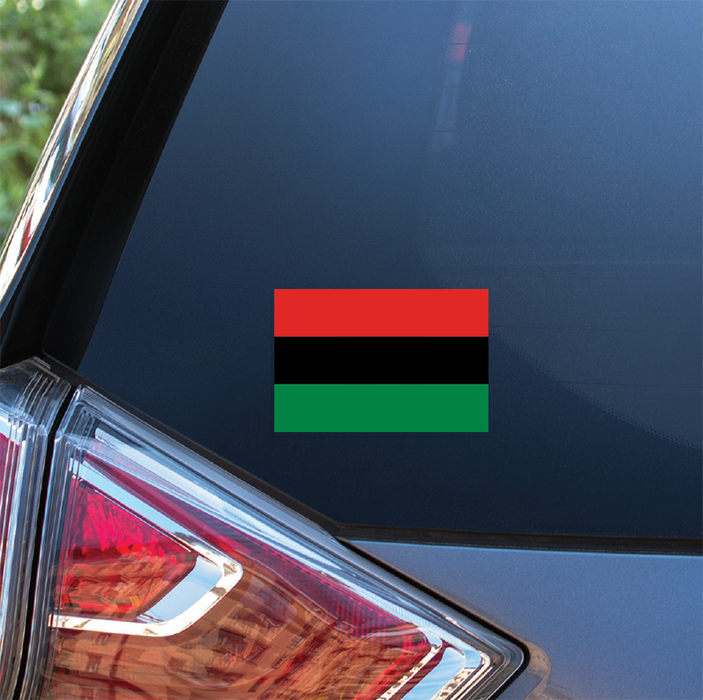 Afro American Decal - Made in the USA