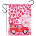 All You Need Is Love Truck Garden Flag