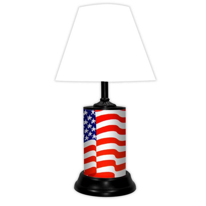 American Flag Table Lamp