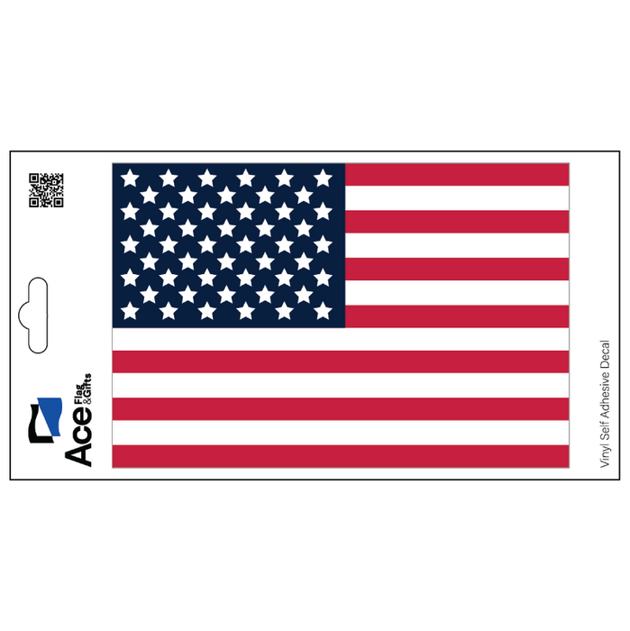 American Flag Decal - Made in USA