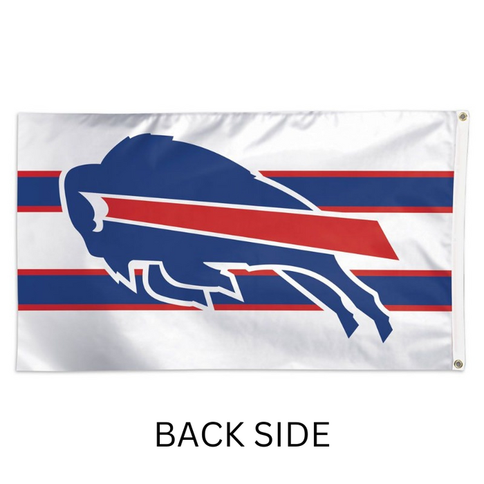 3x5' Buffalo Bills Away Stripes Polyester Flag