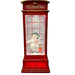 Telephone Booth Snowman Light Up Water Lantern