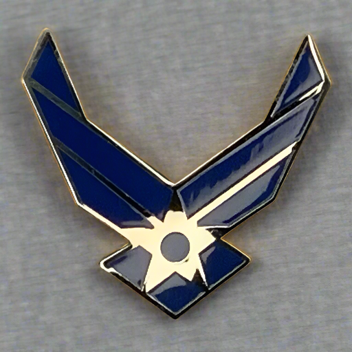 US Air Force Wings Lapel Pin (Large) 2025