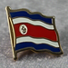 Costa Rica Flag Lapel Pin 2025