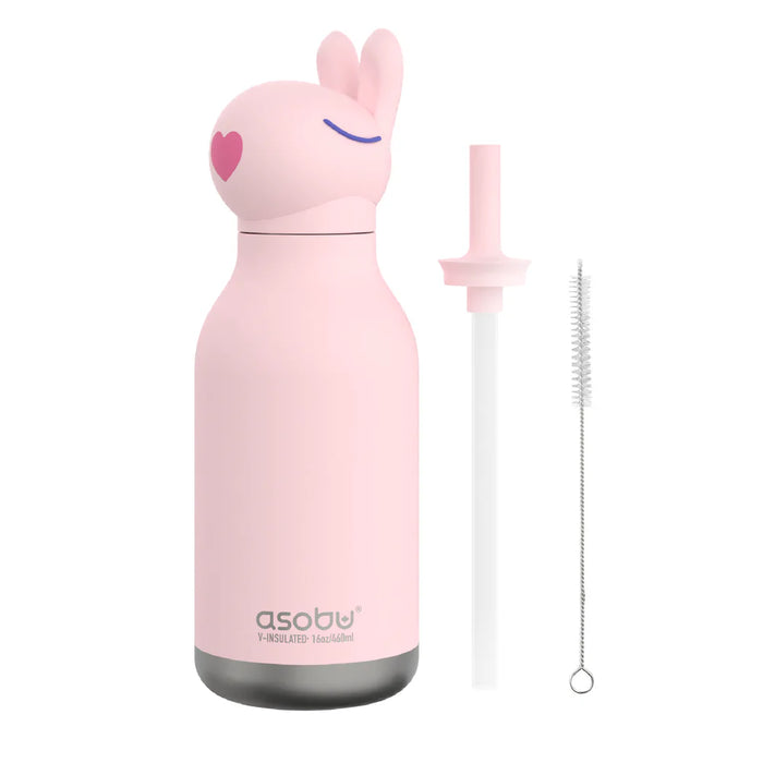 16oz Bestie Bunny Animal Bottle