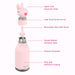 16oz Bestie Bunny Animal Bottle
