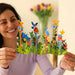 Mini Birdhouse Garden Accordion Scene w/ Note Card