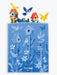 Birdhouse Garden Accordion Scene w/ Note Card