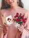 Mini Blooming Roses Pop-Up Bouquet w/ Note Card