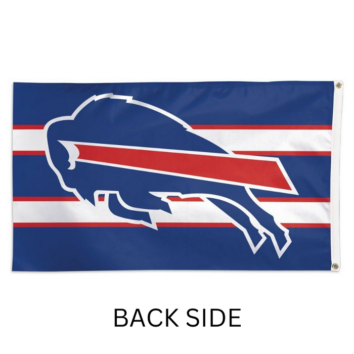 3x5' Buffalo Bills Stripes Polyester Flag