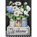 Crated Mason Jars Decorative Flag