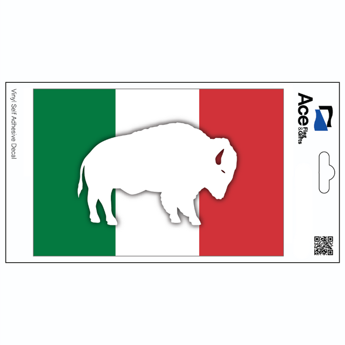 Buffalo Italy Decal - Made in USA