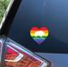 Buffalo Pride Heart Decal - Made in USA