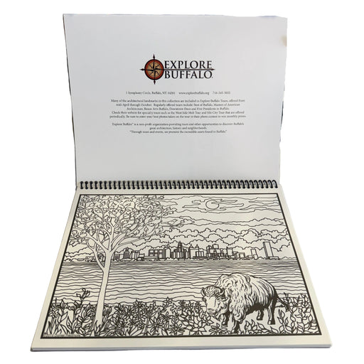 Buffalo, NY Coloring Book