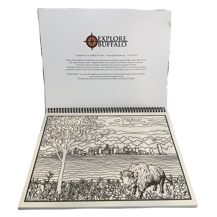 Buffalo, NY Coloring Book