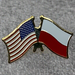 Poland/USA Dual Flags Lapel Pin 2025