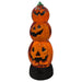 10" Pumpkin Stack LED Water Lantern