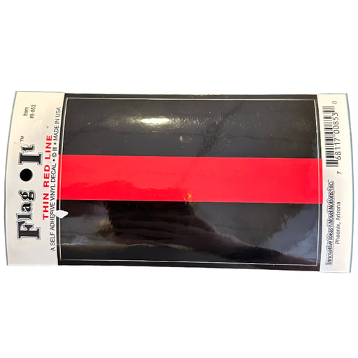 Thin Red Line Decal - Made in USA