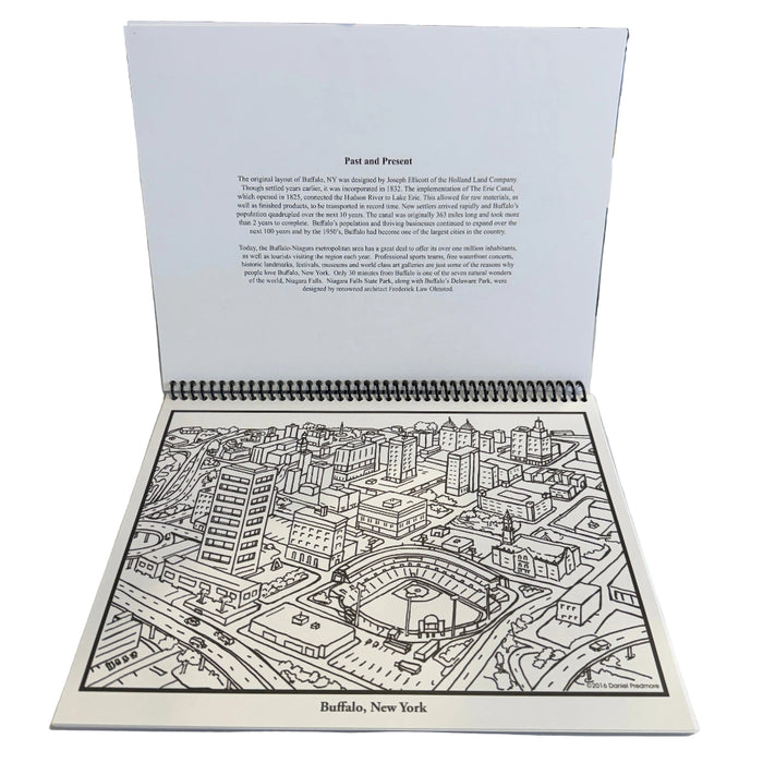 Buffalo, NY Coloring Book