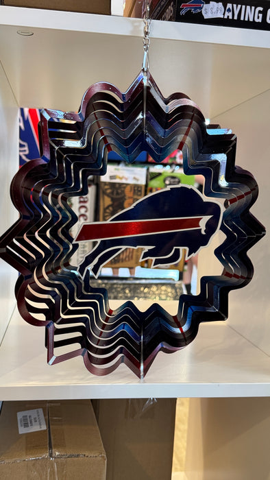 Buffalo Bills Large Metal Wind Spinner
