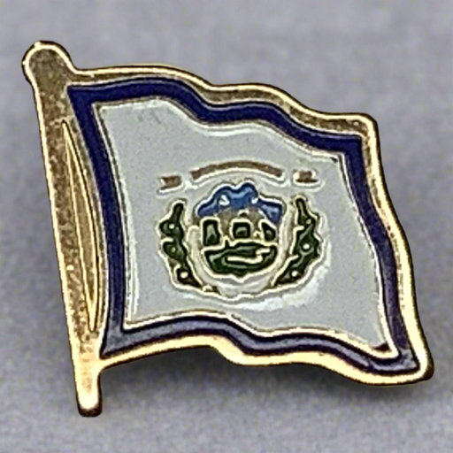 West Virginia Flag Lapel Pin 2025