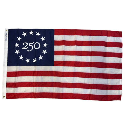 3x5' Betsy Ross 250th Anniversary Nylon Flag - Limited Edition