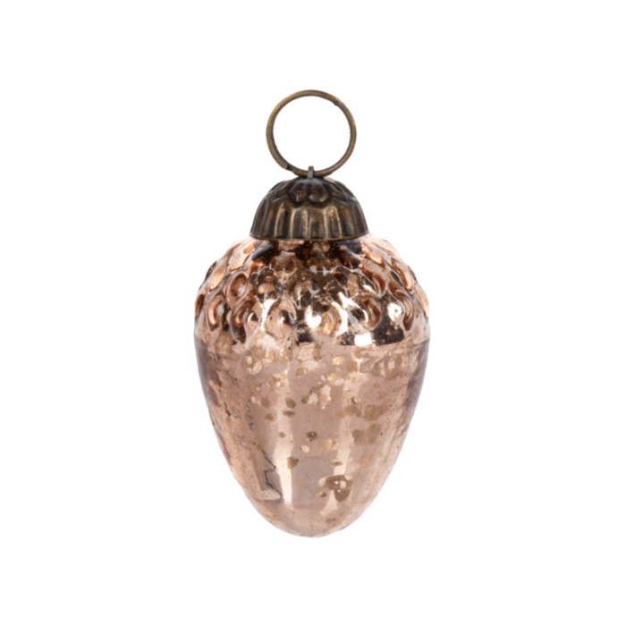 Antique Mercury Acorn Ornament