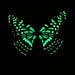 Coral Lacewing Glow in the Dark Paper Butterfly Magnet