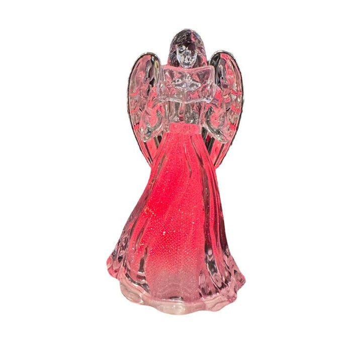 Singing Light Up Angel Acrylic Decor