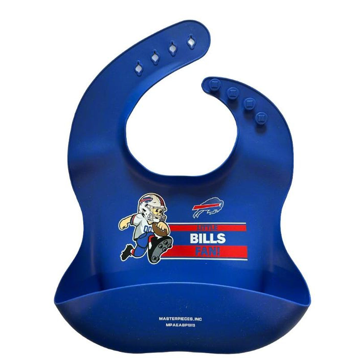 Buffalo Bills Little Fan Silicone Bib