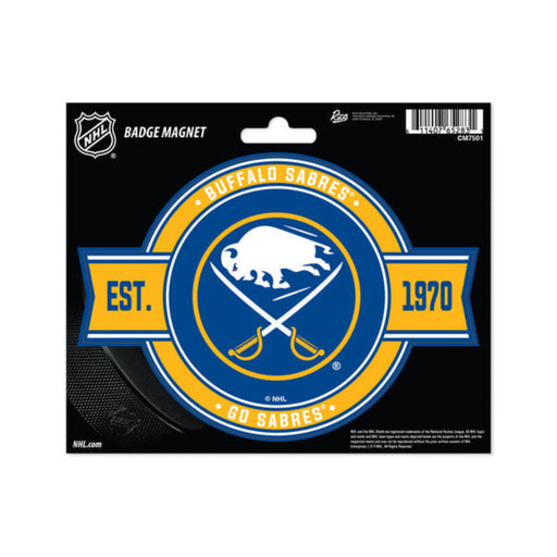 Buffalo Sabres Badge Magnet