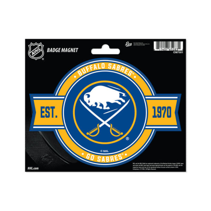 Buffalo Sabres Badge Magnet