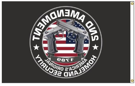 3x5' 2nd Amendment Flag