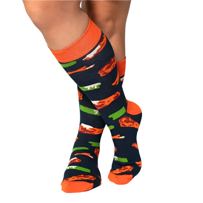 Chicken Wings Crew Socks