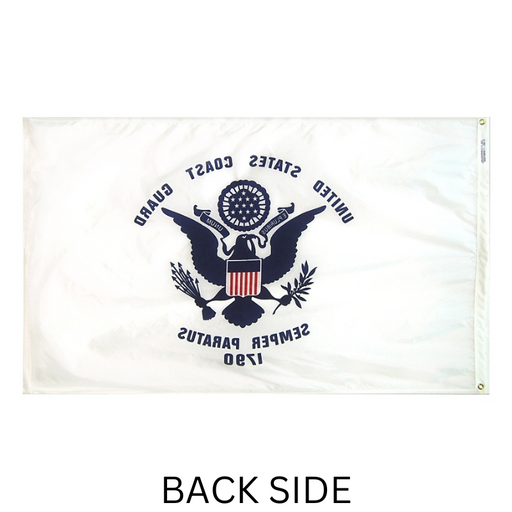 U.S. Coast Guard Nylon Flag - Made in USA