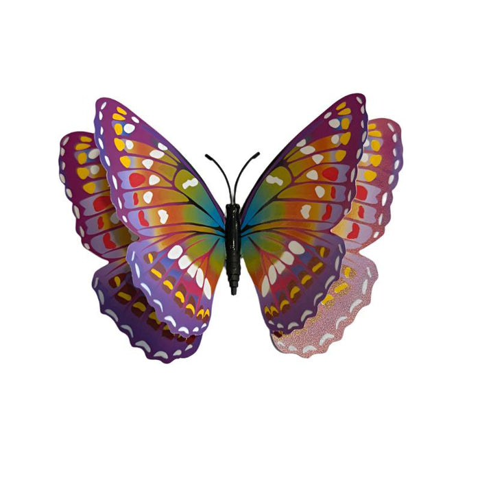 Purple Lacewing Glow in the Dark Paper Butterfly Magnet