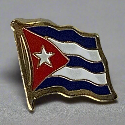 Cuba Flag Lapel Pin 2025